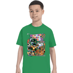 Daily_Deal_Shirts T-Shirts, Youth / XS / Irish Green Dragon Roast Crunch