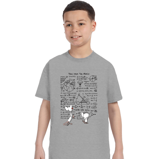 Secret_Shirts T-Shirts, Youth / XS / Sports Grey The Plan