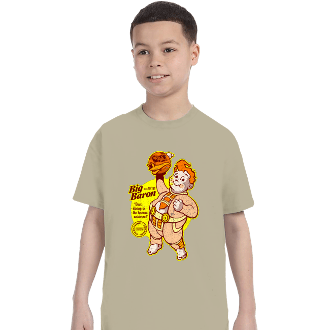 Daily_Deal_Shirts T-Shirts, Youth / XS / Sand Big Baron