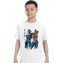 Load image into Gallery viewer, Shirts T-Shirts, Youth / XS / White Stone Ocean
