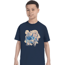 Load image into Gallery viewer, Shirts T-Shirts, Youth / XS / Navy Wild Heroes
