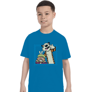 Shirts T-Shirts, Youth / XL / Sapphire Exotic Joe and Tiger
