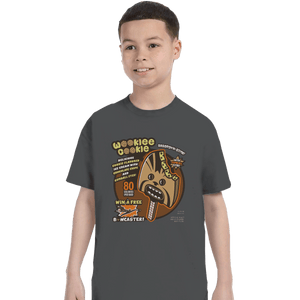 Shirts T-Shirts, Youth / XL / Charcoal Wookiee Cookie