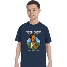 Load image into Gallery viewer, Daily_Deal_Shirts T-Shirts, Youth / XS / Navy Top Dogg
