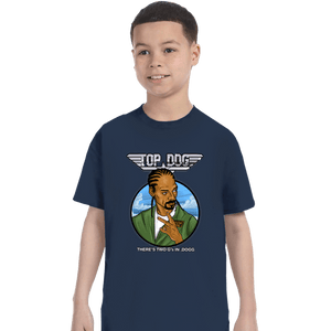 Daily_Deal_Shirts T-Shirts, Youth / XS / Navy Top Dogg