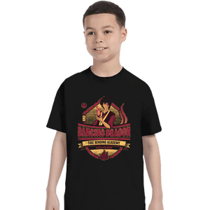 Daily_Deal_Shirts T-Shirts, Youth / XS / Black Dancing Dragon