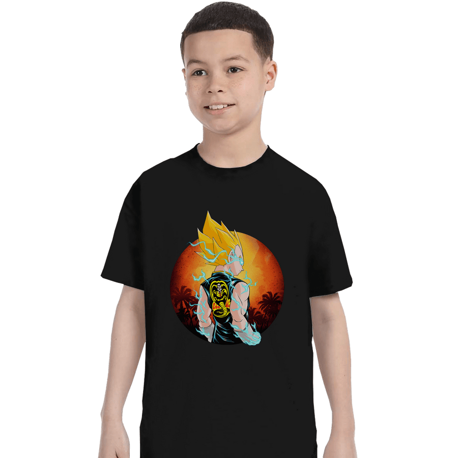 Shirts T-Shirts, Youth / XS / Black Fighter Kid