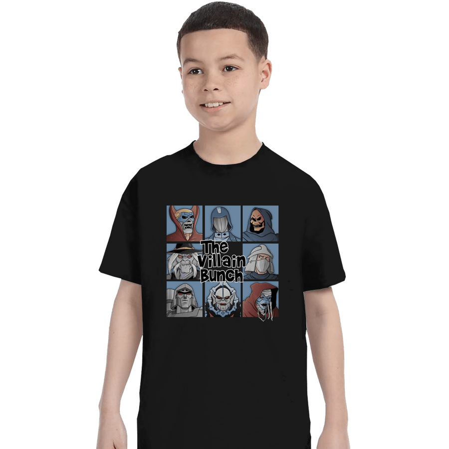 Shirts T-Shirts, Youth / XL / Black The Villain Bunch