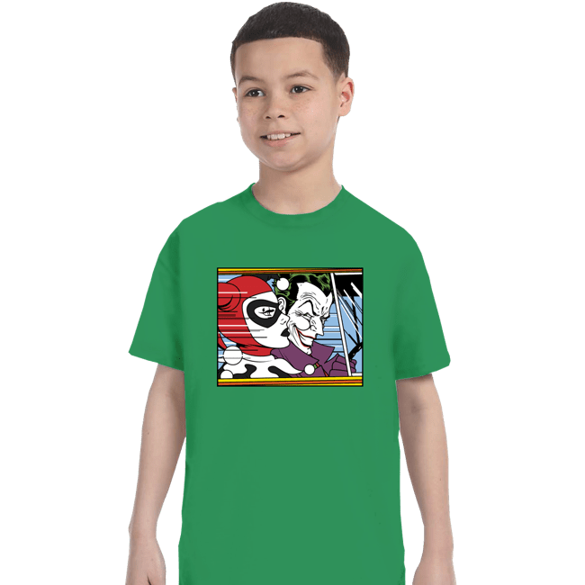 Shirts T-Shirts, Youth / XS / Irish Green In The Jokermobile