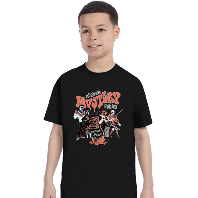 Secret_Shirts T-Shirts, Youth / XS / Black The Murder Mystery Squad