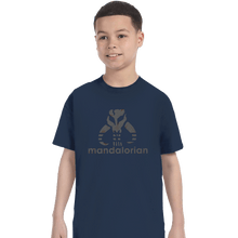 Load image into Gallery viewer, Shirts T-Shirts, Youth / XL / Navy Mando Athletics
