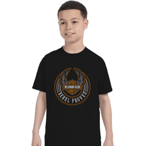 Shirts T-Shirts, Youth / XL / Black Rebel Proved