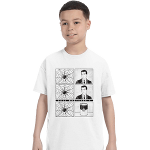 Shirts T-Shirts, Youth / XL / White Whatever a Spider Can