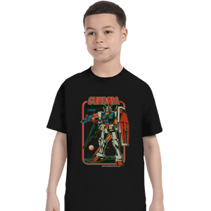Shirts T-Shirts, Youth / XL / Black Retro RX-78-2
