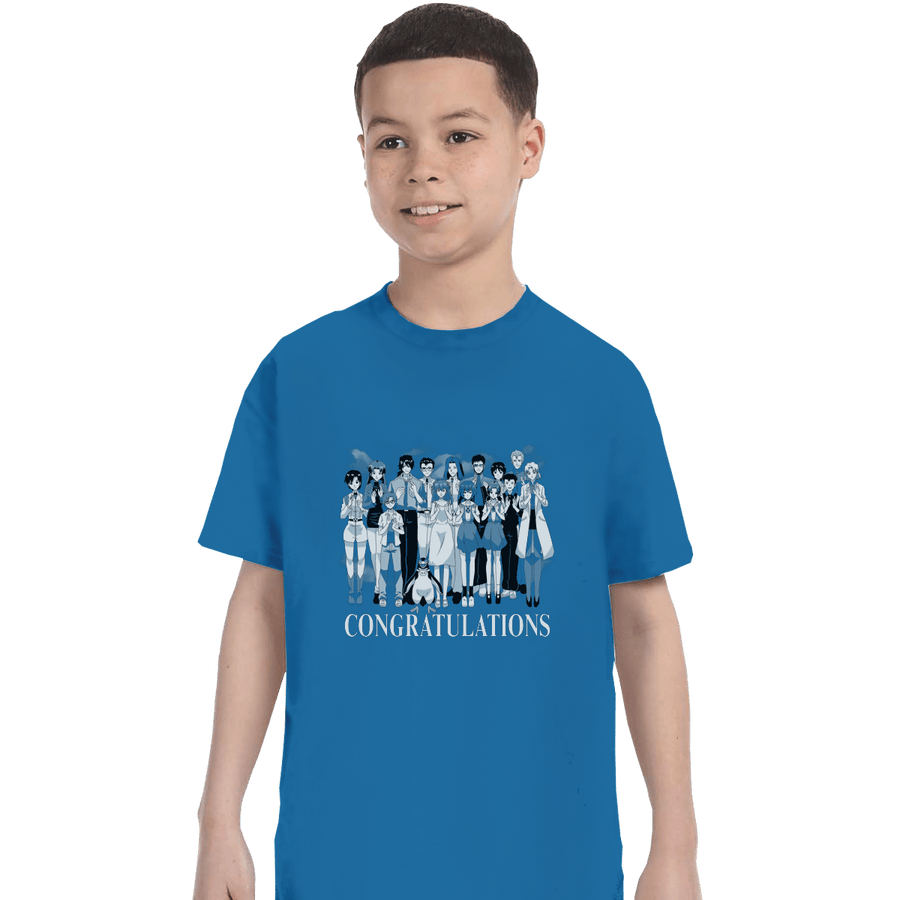 Shirts T-Shirts, Youth / XL / Sapphire Congratulations