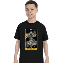 Load image into Gallery viewer, Secret_Shirts T-Shirts, Youth / XS / Black The Lovers Tarot
