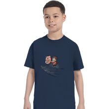 Load image into Gallery viewer, Shirts T-Shirts, Youth / XL / Navy The Pig King
