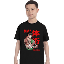 Load image into Gallery viewer, Secret_Shirts T-Shirts, Youth / XS / Black Rock Lee
