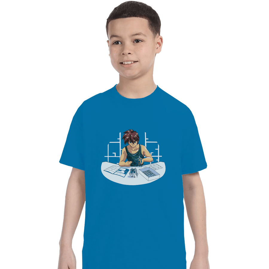 Shirts T-Shirts, Youth / XL / Sapphire Robot Builder