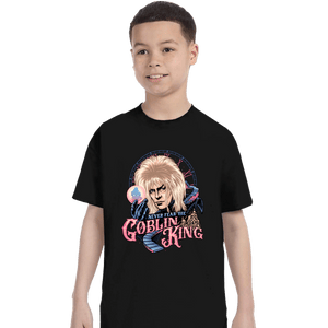 Daily_Deal_Shirts T-Shirts, Youth / XS / Black Never Fear The Goblin King