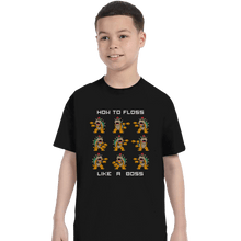Load image into Gallery viewer, Shirts T-Shirts, Youth / XL / Black Floss Boss
