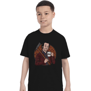 Shirts T-Shirts, Youth / Small / Black Shining Dad