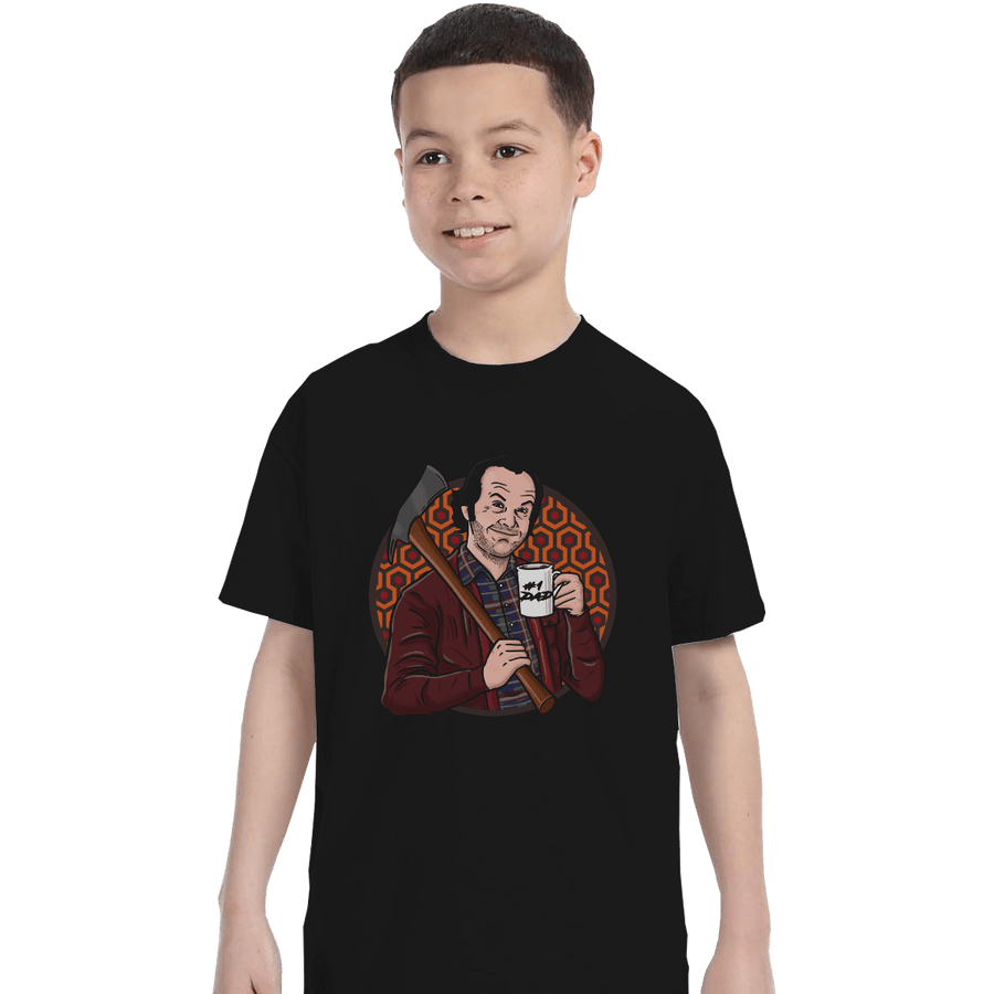 Shirts T-Shirts, Youth / Small / Black Shining Dad