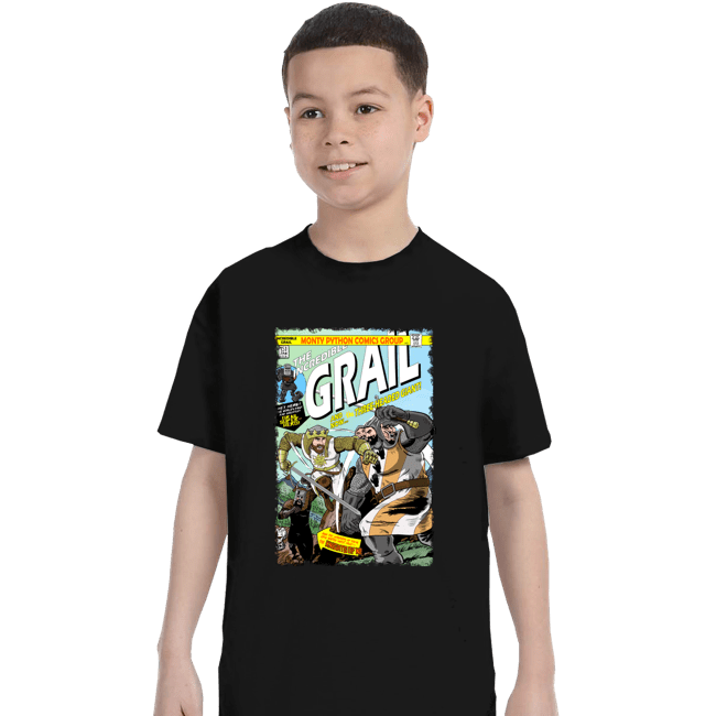 Secret_Shirts T-Shirts, Youth / XS / Black The Incredible Grail
