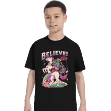 Load image into Gallery viewer, Daily_Deal_Shirts T-Shirts, Youth / XS / Black Believe!
