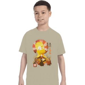 Shirts T-Shirts, Youth / XL / Sand Homer Ukiyoe