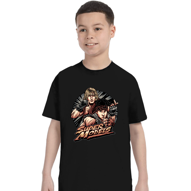 Daily_Deal_Shirts T-Shirts, Youth / XS / Black Supermodels