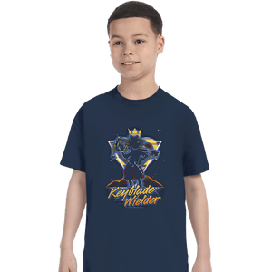 Shirts T-Shirts, Youth / XS / Navy Retro Keyblade Wielder