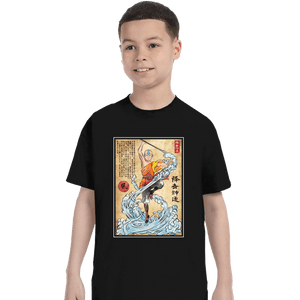 Daily_Deal_Shirts T-Shirts, Youth / XS / Black Air Nomad Master Woodblock