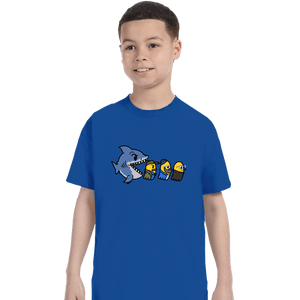 Daily_Deal_Shirts T-Shirts, Youth / XS / Royal Blue Jawsman