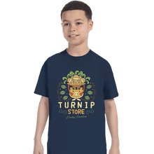 Load image into Gallery viewer, Shirts T-Shirts, Youth / XS / Navy The Best Turnip Store
