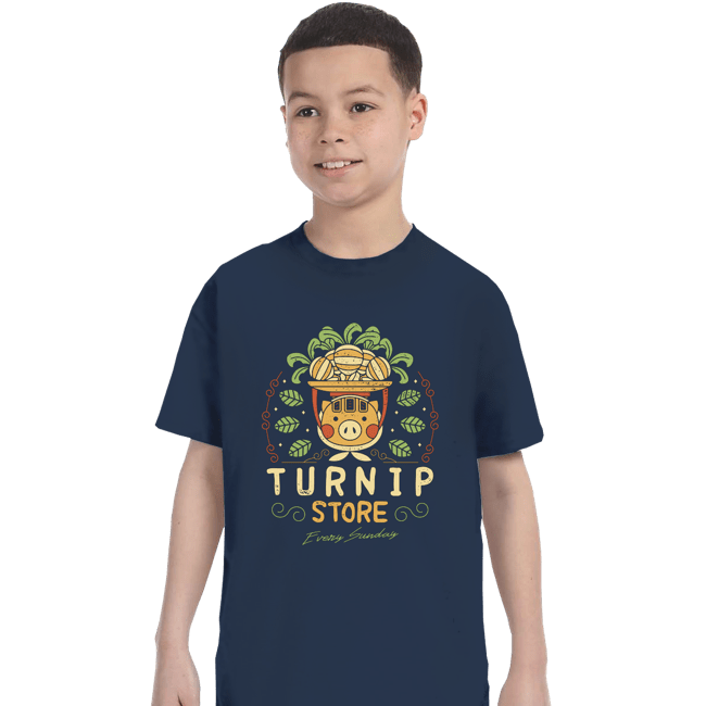 Shirts T-Shirts, Youth / XS / Navy The Best Turnip Store