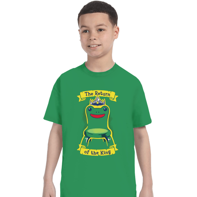 Daily_Deal_Shirts T-Shirts, Youth / XS / Irish Green Froggy Chair Returns