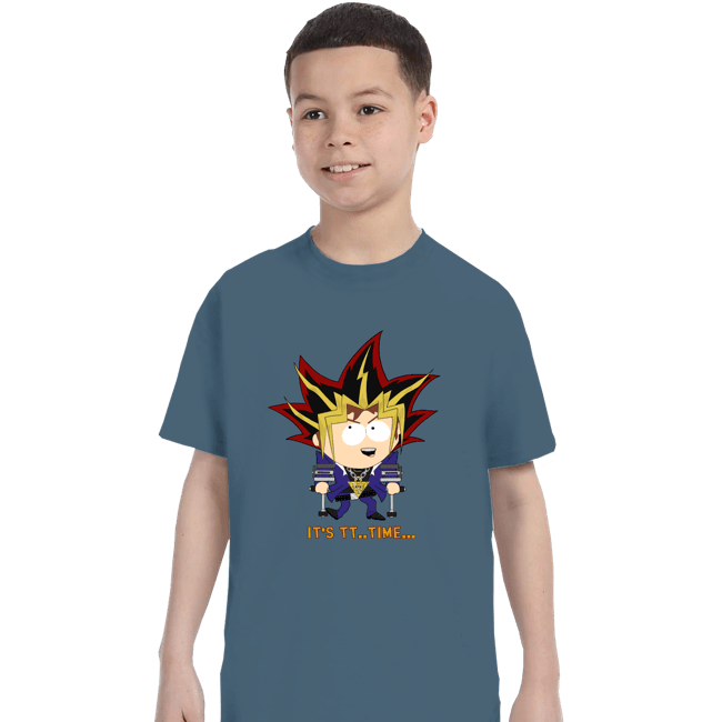 Daily_Deal_Shirts T-Shirts, Youth / XS / Indigo Blue Duel Time