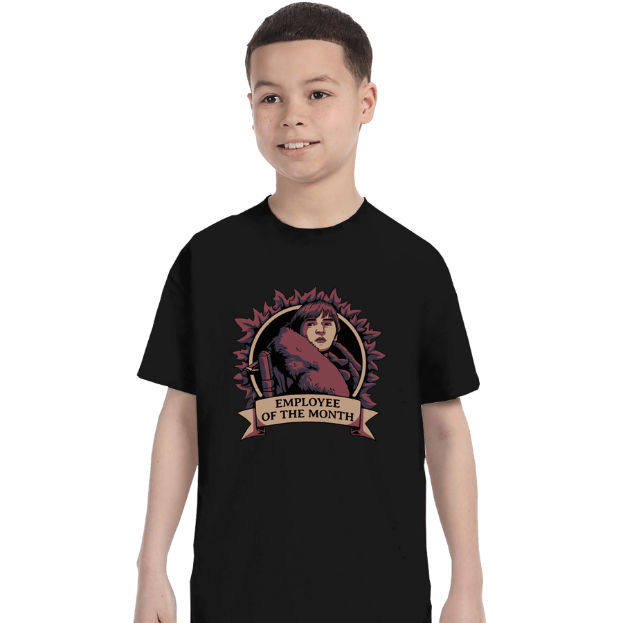 Shirts T-Shirts, Youth / XL / Black Employee Of The Month