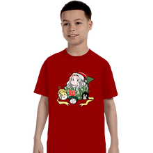 Load image into Gallery viewer, Daily_Deal_Shirts T-Shirts, Youth / XS / Red Christmas Of Heroes
