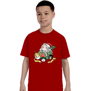 Daily_Deal_Shirts T-Shirts, Youth / XS / Red Christmas Of Heroes