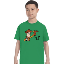 Load image into Gallery viewer, Secret_Shirts T-Shirts, Youth / XS / Irish Green Snake In My Boot
