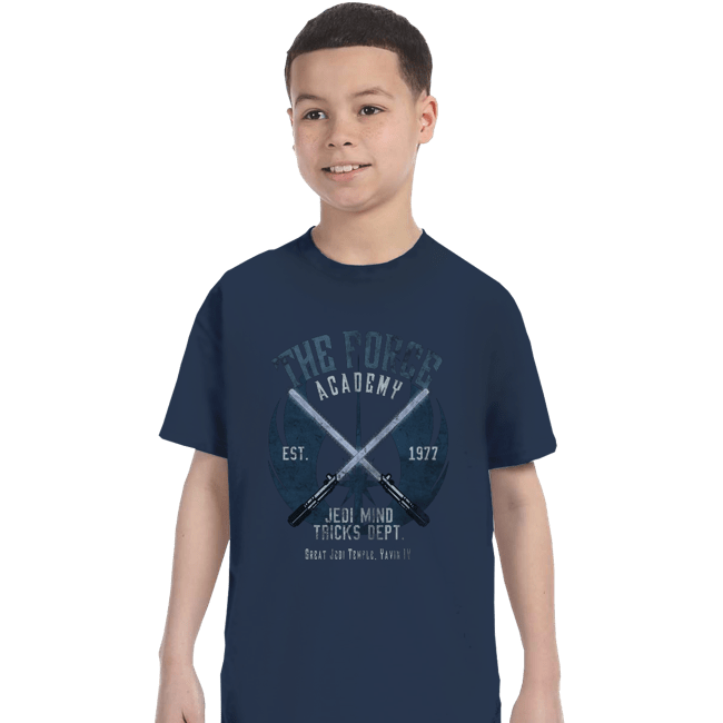 Daily_Deal_Shirts T-Shirts, Youth / XS / Navy The Force Academy