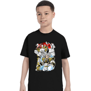 Daily_Deal_Shirts T-Shirts, Youth / XS / Black Saiyan Ranger