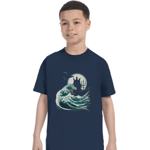 Shirts T-Shirts, Youth / XL / Navy The Wave Of Atlantis