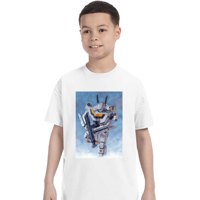 Daily_Deal_Shirts T-Shirts, Youth / XS / White VF-1S Watercolor