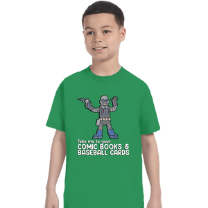 Daily_Deal_Shirts T-Shirts, Youth / XS / Irish Green The Android's Dungeon