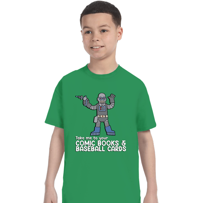 Daily_Deal_Shirts T-Shirts, Youth / XS / Irish Green The Android's Dungeon