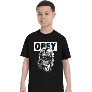 Shirts T-Shirts, Youth / XS / Black They Obey
