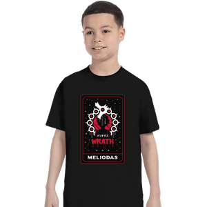 Shirts T-Shirts, Youth / XS / Black Wrath Dragon Sin Tarot